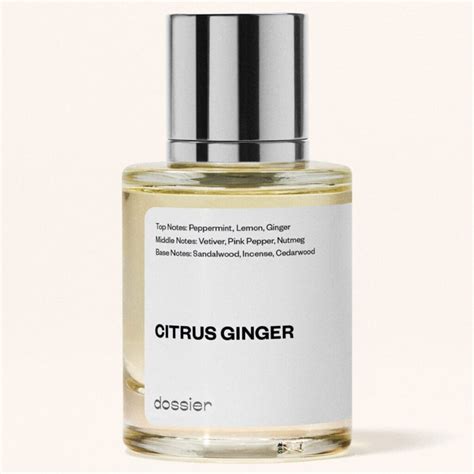 dossier citrus ginger review|chanel ginger perfume dupe.